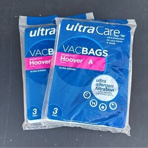 Ultra Care VACBAGS Hoover Vacuum FIVE “pack” A Upright 20 57017